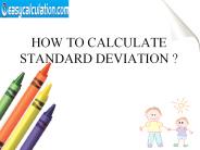 How to Calculate Standard Deviation ?