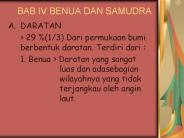 BAB IV BENUA DAN SAMUDRA
