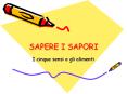 SAPERE I SAPORI PowerPoint PPT Presentation