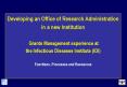 Developing an Office of Research Administration PowerPoint PPT Presentation