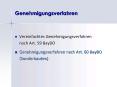 Genehmigungsverfahren PowerPoint PPT Presentation