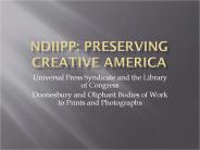 Ndiipp:%20preserving%20creative%20america