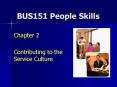 BUS151 People Skills PowerPoint PPT Presentation