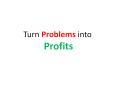 Turn Problems into Profits PowerPoint PPT Presentation