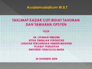 kemudahan cuti
