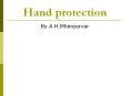 Hand protection PowerPoint PPT Presentation