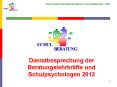 Dienstbesprechung der Beratungslehrkr PowerPoint PPT Presentation