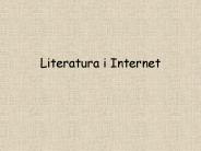 Literatura i Internet