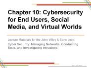 Lecture Materials for the John Wiley