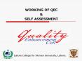 WORKING OF QEC PowerPoint PPT Presentation