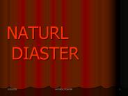 NATURL  DIASTER