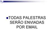 TODAS PALESTRAS SER