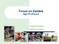 Focus on Zambia Agri-ProFocus PowerPoint PPT Presentation