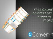 Free Online Converters Convert-it.org