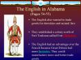 The English in Alabama (Pages 54-55) PowerPoint PPT Presentation