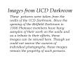 Images from UCD Darkroom PowerPoint PPT Presentation