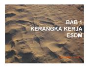 BAB 1 KERANGKA KERJA ESDM