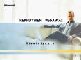 REKRUTMEN PEGAWAI PowerPoint PPT Presentation