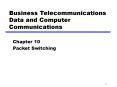 Business Telecommunications Data and Computer Communications PowerPoint PPT Presentation