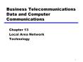 Business Telecommunications Data and Computer Communications PowerPoint PPT Presentation