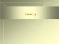 Security PowerPoint PPT Presentation