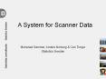 A System for Scanner Data PowerPoint PPT Presentation