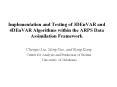 Implementation%20and%20Testing%20of%203DEnVAR%20and%204DEnVAR%20Algorithms%20within%20the%20ARPS%20Data%20Assimilation%20Framework PowerPoint PPT Presentation