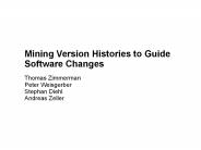 Mining Version Histories to Guide Software Changes