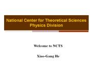Welcome to NCTS