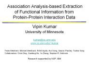 Association Analysis-based Extraction of Functional Information from Protein-Protein Interaction Data