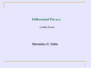 Differential Privacy