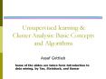 Unsupervised learning PowerPoint PPT Presentation