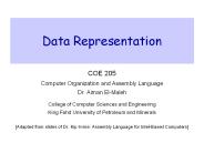 Data Representation