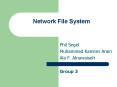 Network File System PowerPoint PPT Presentation