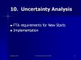 10. Uncertainty Analysis PowerPoint PPT Presentation
