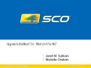 Upgrade to UnixWare 7.1.4:  What