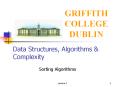 Data Structures, Algorithms PowerPoint PPT Presentation