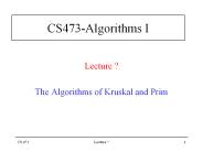 CS473-Algorithms I