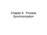 Chapter 6: Process Synchronization