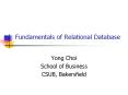 Fundamentals%20of%20Relational%20Database PowerPoint PPT Presentation