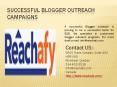 Successful Blogger Outreach Campaigns PowerPoint PPT Presentation