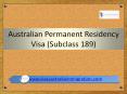Australian Permanent Residency Visa Services PowerPoint PPT Presentation