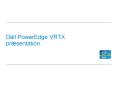 Dell PowerEdge VRTX pr PowerPoint PPT Presentation