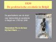1830 De proletarische revolutie in Belgi PowerPoint PPT Presentation