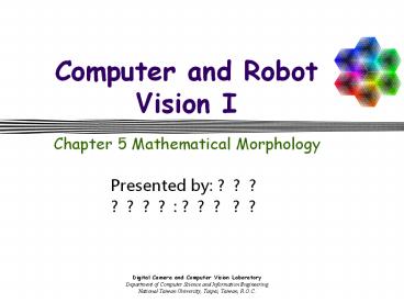 Digital Camera and Computer Vision Laboratory