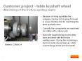 Customer project - table layshaft wheel (Machining of the friction welding seam) PowerPoint PPT Presentation