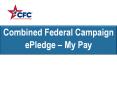 Combined Federal Campaign PowerPoint PPT Presentation