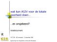 wat kan AGIV voor de lokale overheid doen PowerPoint PPT Presentation