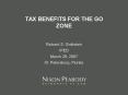 TAX BENEFITS FOR THE GO ZONE PowerPoint PPT Presentation