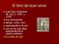 El libro de buen amor PowerPoint PPT Presentation
